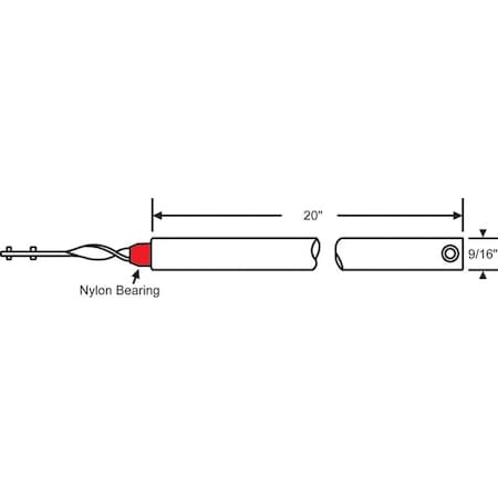 20in Tilt Tube Balance